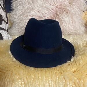 Hat Attack Navy Blue Fedora
